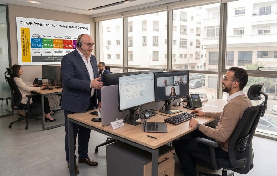 Condevex SAP consultant in a client conversation
