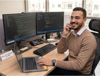 Condevex SAP consultant at his workstation